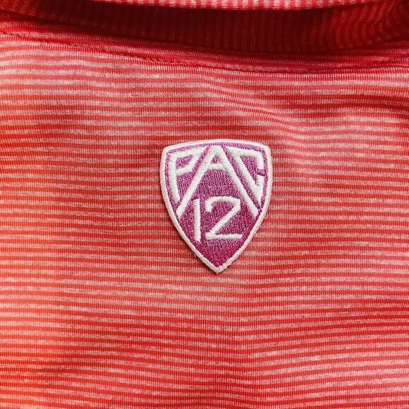 Nike USC Trojans Polo Shirt Mens L Coral Golf Tour Performance Dri-Fit Pac 12 - Picture 8 of 12